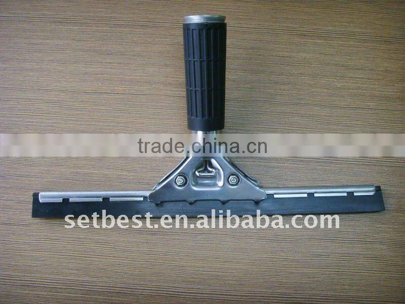 New designed stainless steel Window cleaning rubber Squeegee Pro