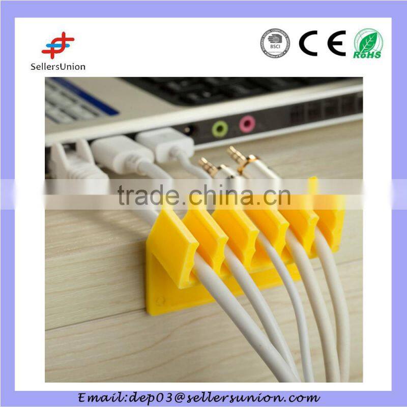 2pcs sticky cord divider with 5 groove