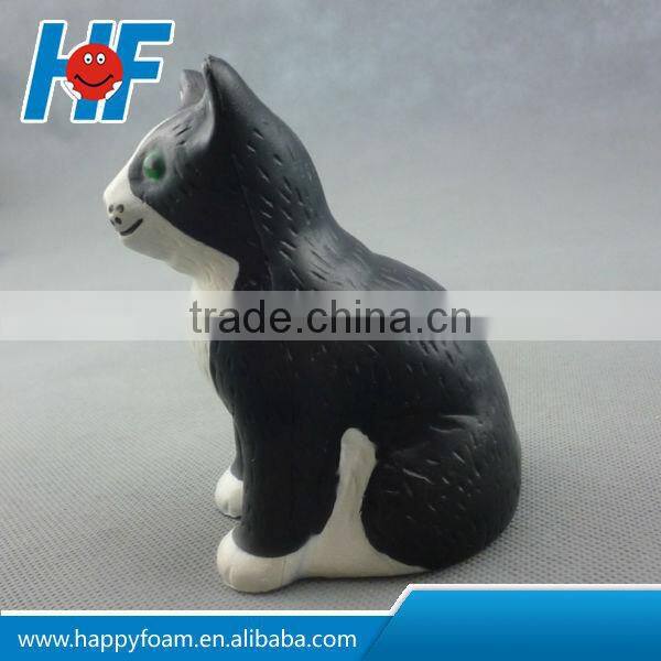 PU promotional cheap gifts cat stress toy