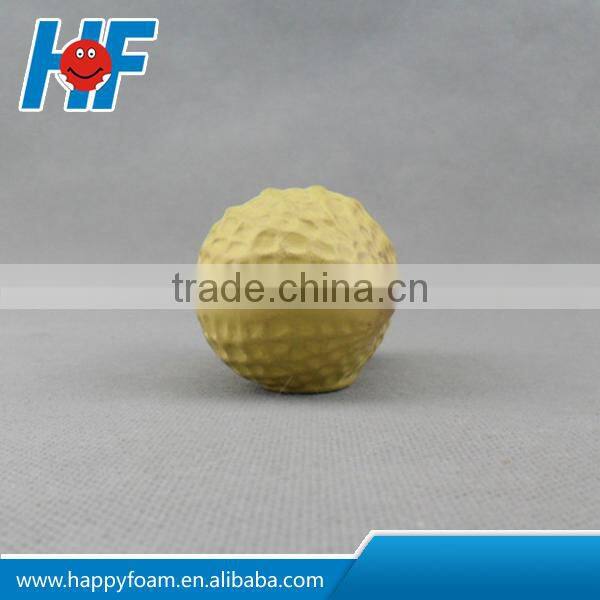 pu peanut shape antistress for promotional gifts