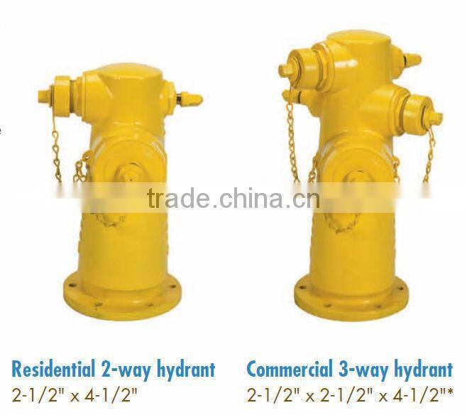 AWWA C503 wet barrel fire hydrant