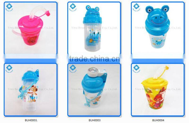 Plastic Water Cup Pink Water Cup Round Water Cup
