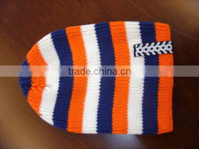 new pattern winter knitted hat 2014 style