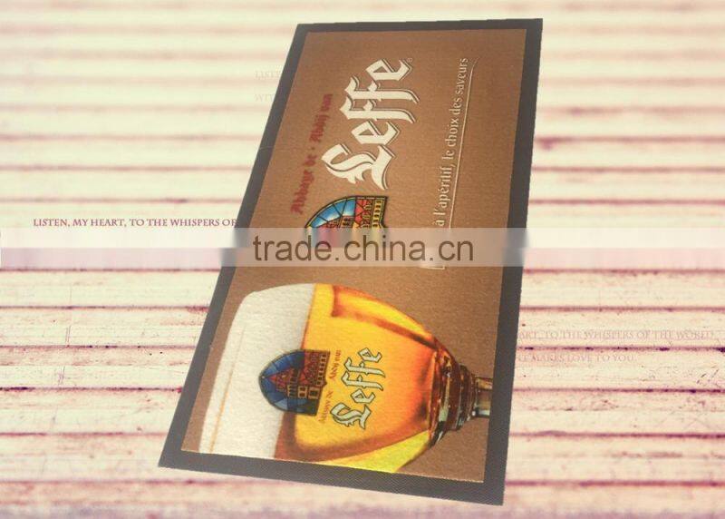 good quality custom rubber bar drip mat