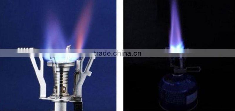 Mini Outdoor Gas Burner Butane Propane Picnic Camping Equipment Backpacking Gas Camping Stove Cooking