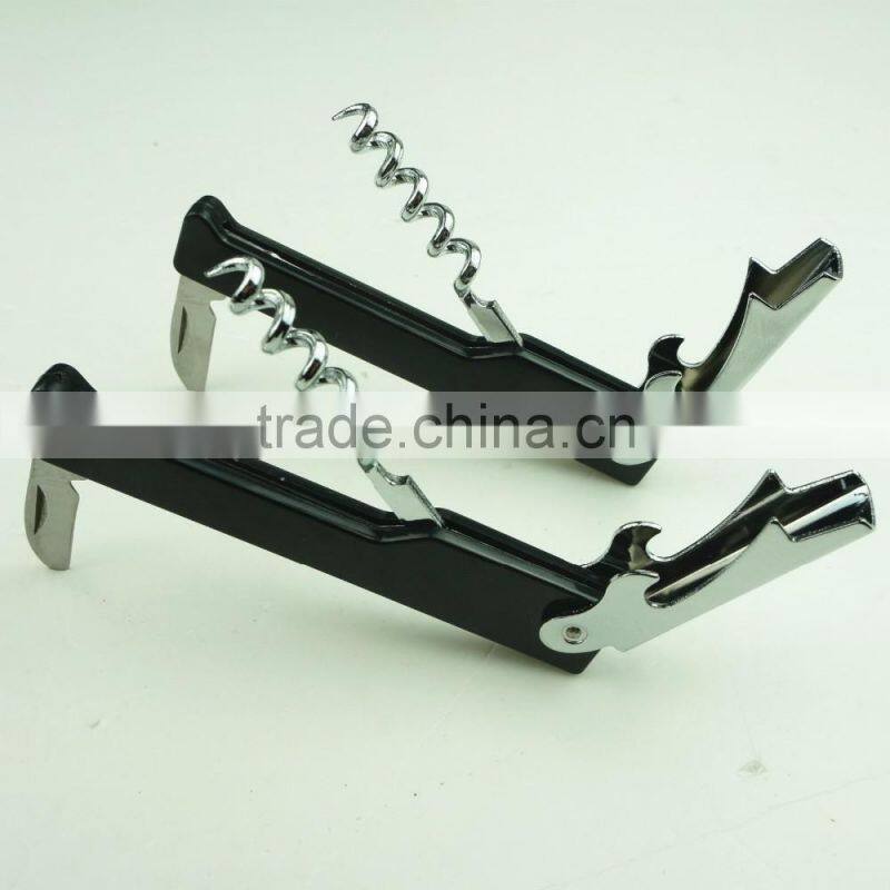 44065 3 in 1 stainless steel Wine Corkscrew waiters corkscrew