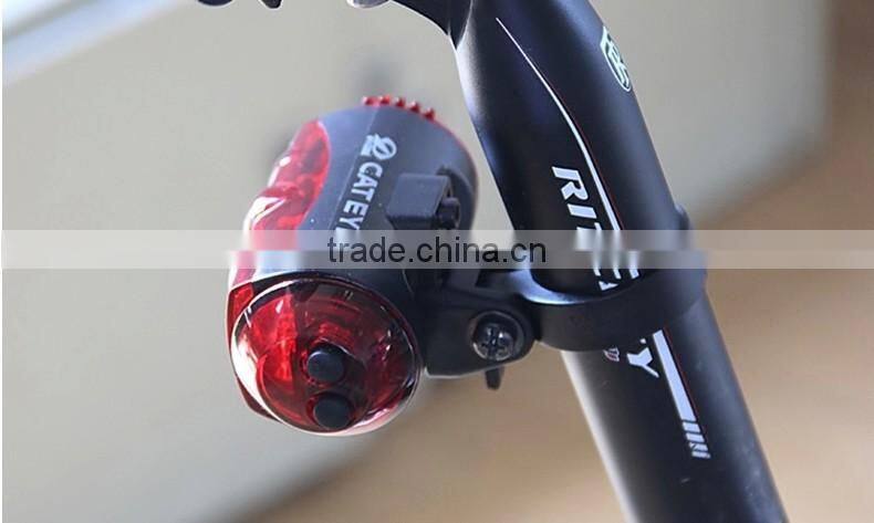 2016 New SD-780 HOT 10 LEDs 8 Modes Water Resistant Bicycle Light Super Bright Bicycle Safety Seatpost Cycling Light