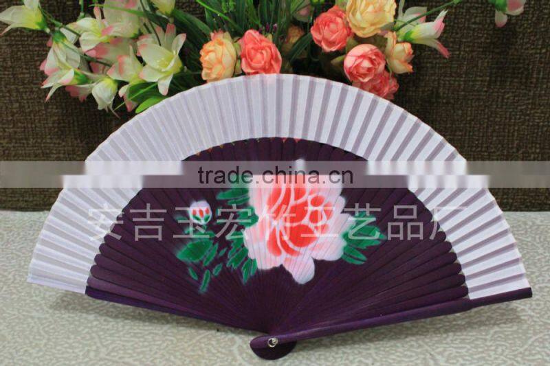 elegant Chinese bamboo crafts fan