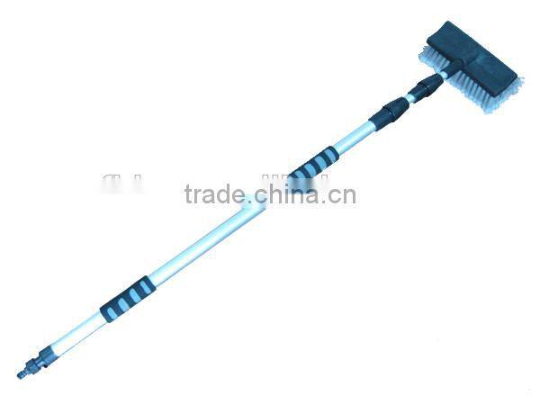 round shape microfiber chenille auto clean sponge with handle band