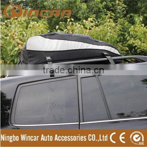 water proof 600D Oxford Polyester off road roof cargo bag camping rubbish bag