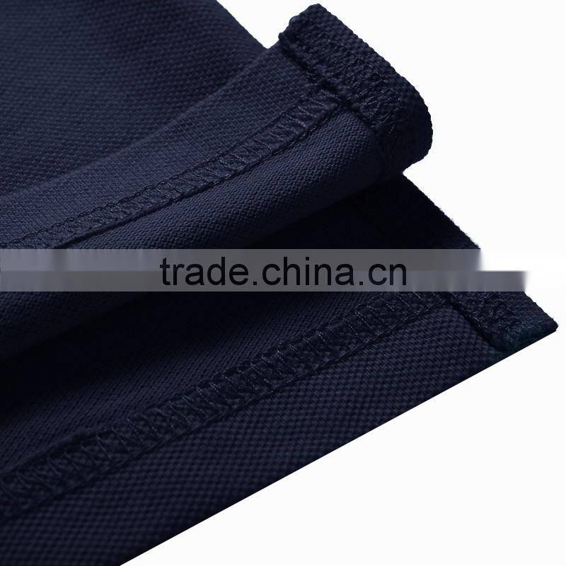 Navy Blue High Quality Factory Mens Polo Shirt