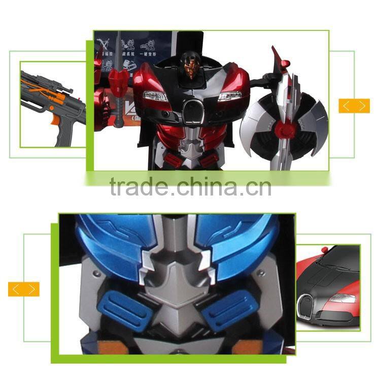 New style 1:14 electric remote control car transform robot toy