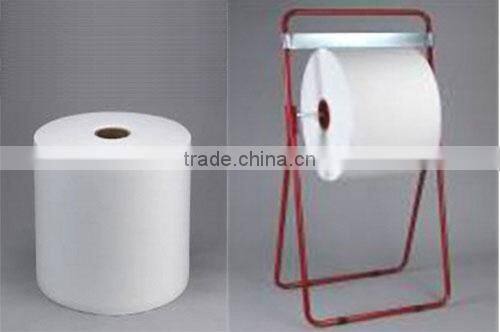 Woopulp nonwoven jumbo roll for baby wipe using