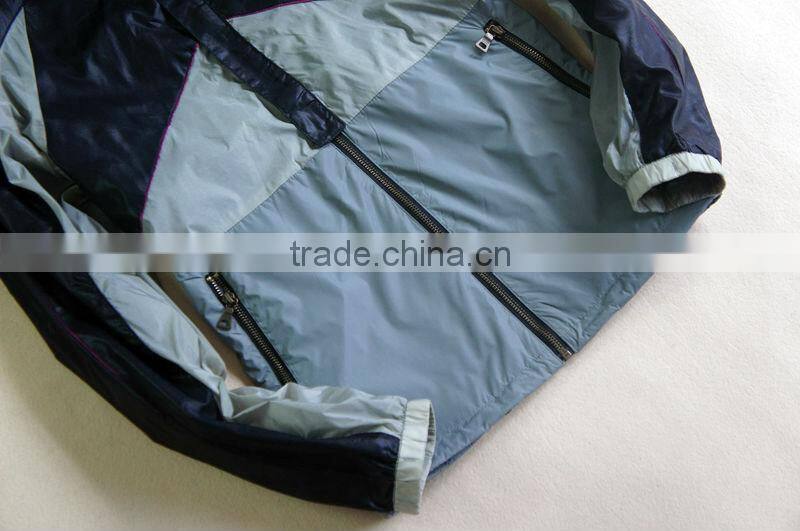 nylon waterproof outdoor jacket windbreaker