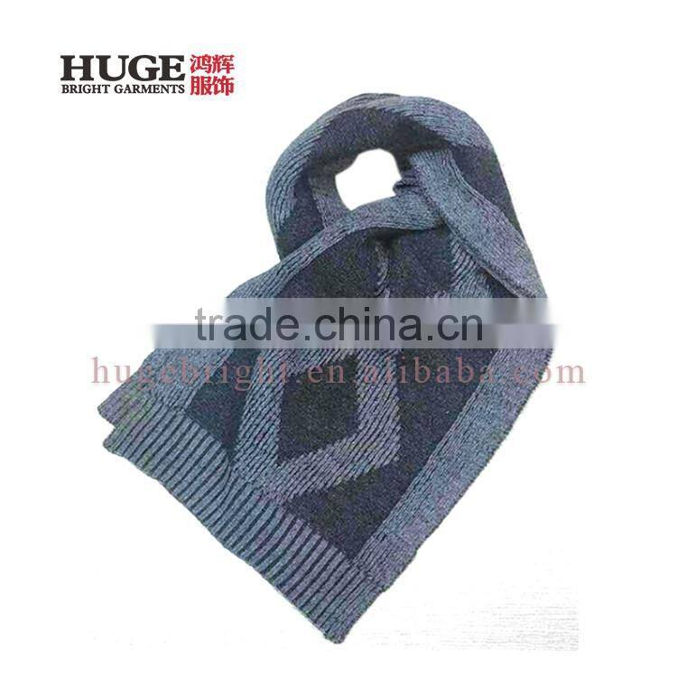 Superior Fabric New Fashion 100% Merino Wool Thick Knit Scarf