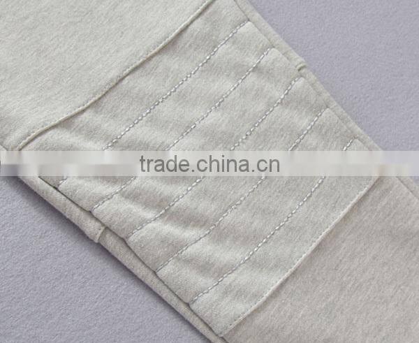 Made in china sporting fashion design fleece pants