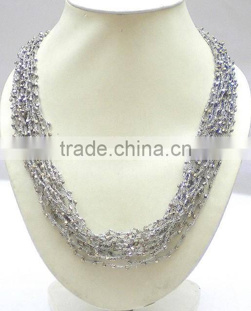 beaded necklace