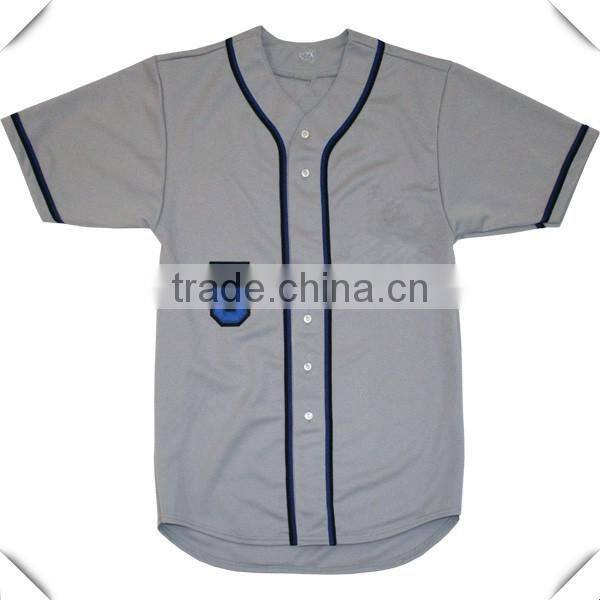 Custom Baseball Jersey Blank Jersey Top Mens Full Button Baseball Jersey Wholesale Mens Clothing