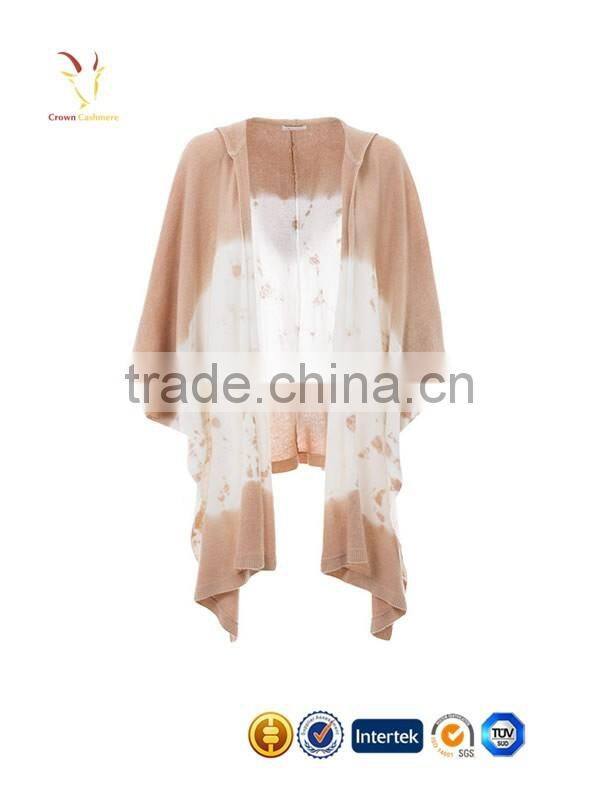 Luxury Free Knitted Cashmere Shawl Patterns Hoodie Sweater Women