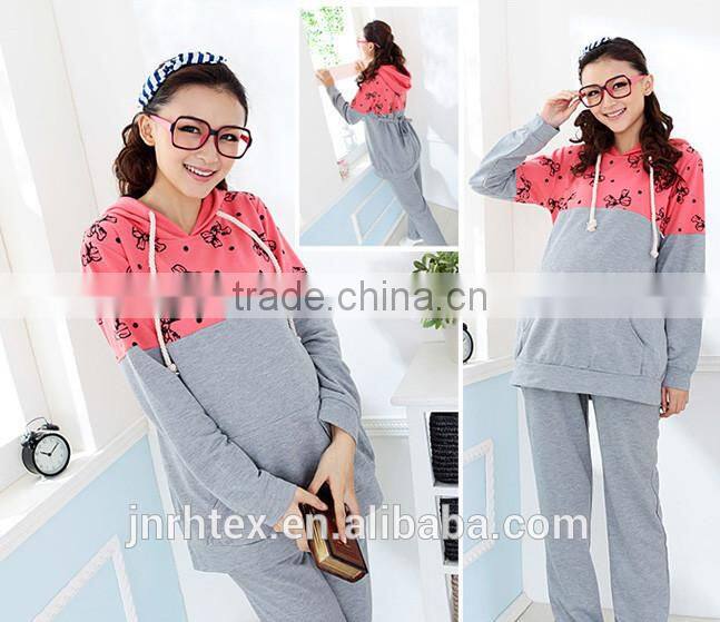 Comfortable 100%cotton printed maternity,maternity clothes in Shandong