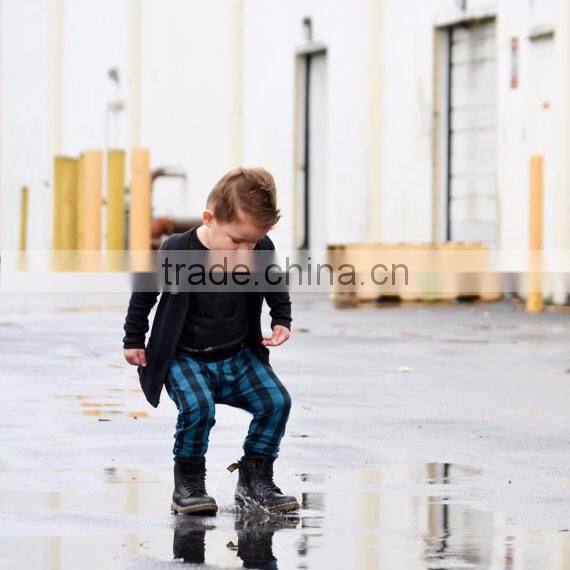 fashion kid clothes new style pants tartan pattern casual harem pants baby boy clothes