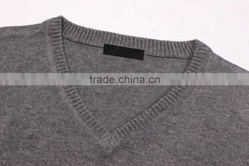 Cartoon Cotton V Neck Crochet Sweater Pattern