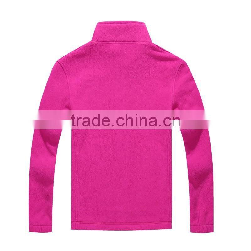 custom windbreaker cheap fleece jacket for women