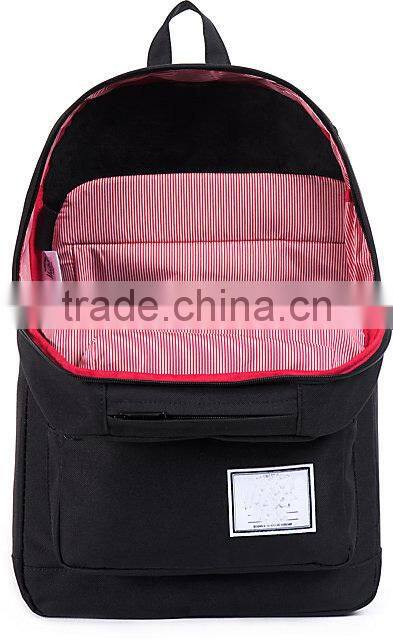 All Black 20L Backpack black polyester and nylon backpack
