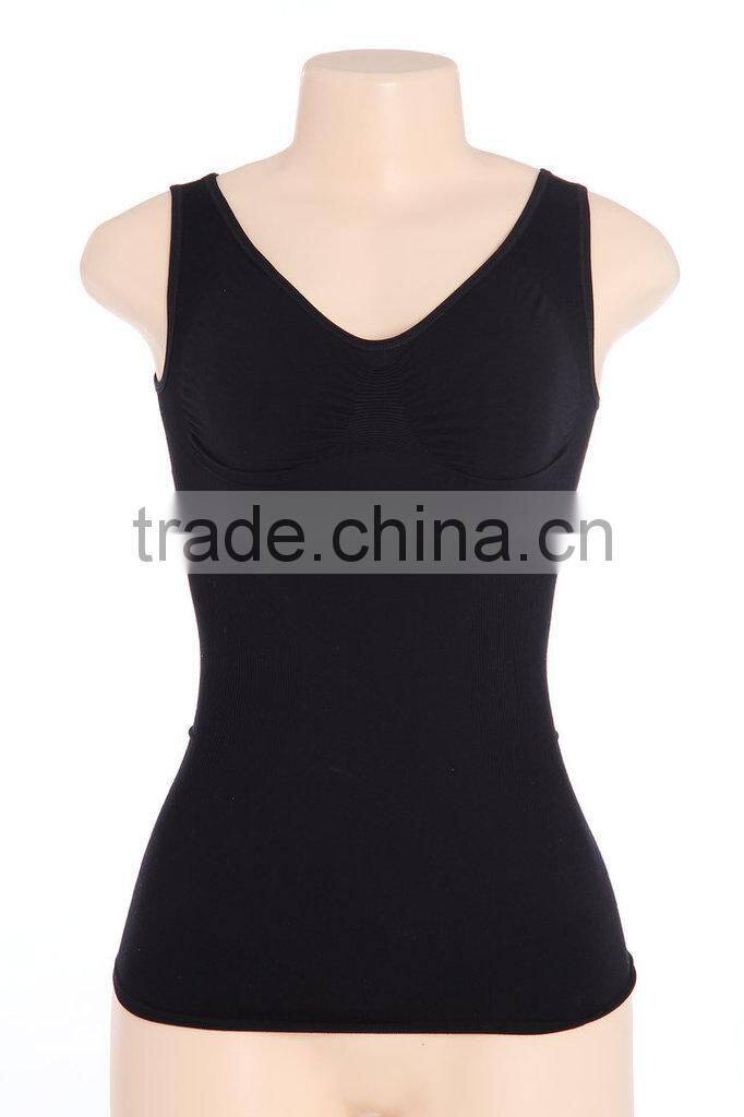 seamless polyamide and spandex ladies tank top