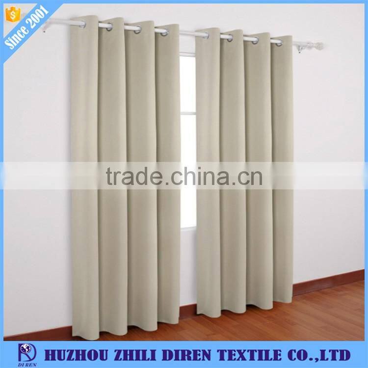 100% Polyester Fancy Window Curtain Fabric With Flower Print