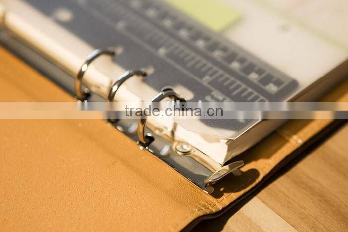 A5/A6/A7 transparent PP protection board for planner ealstic spacer for loose leaf planner