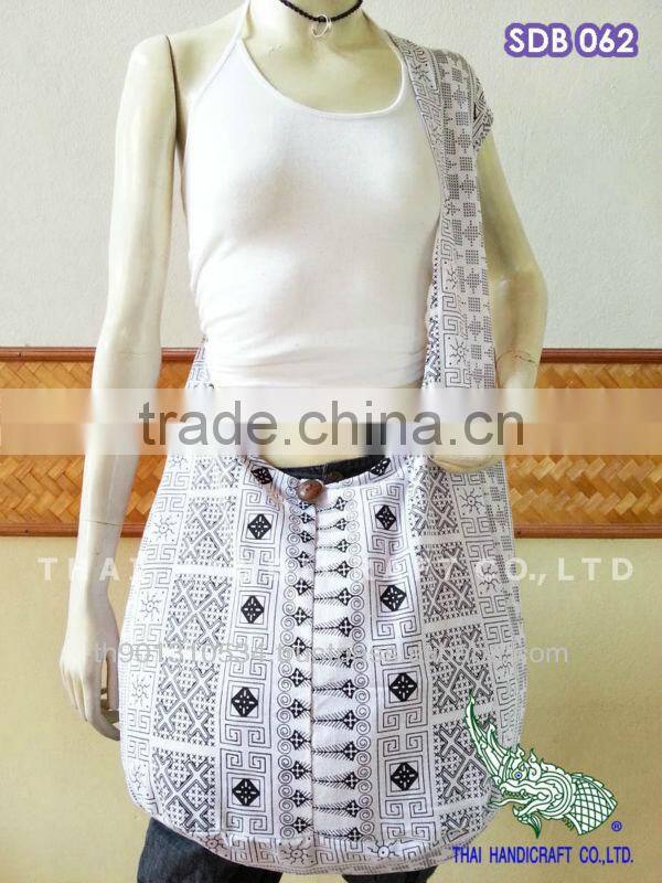Thai Large Cotton Shoulder Hippie Boho Hobo Sling Crossbody Yaam