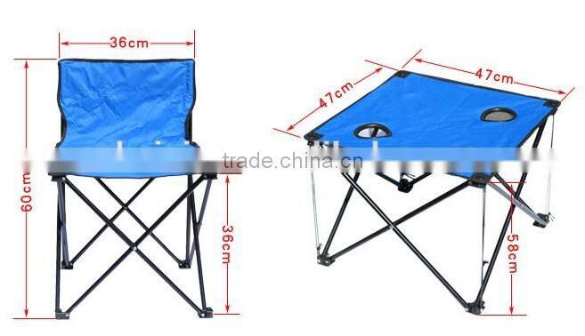 Outdoor Leisure Camping Folding Table and Chairs Set