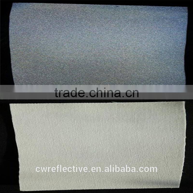 glow in the dark reflective PU leather for shoes and handbags