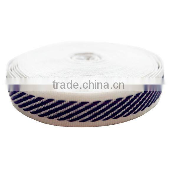 Polypropylene herringbone twill binding webbing