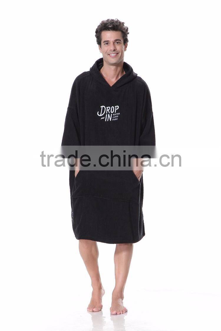 Terry cloth beach robe cotton wholesale