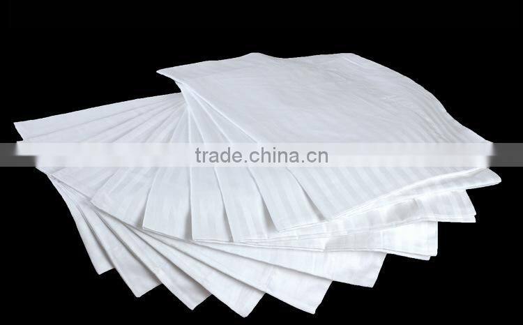 Luxury jacquard pillow cover pillowcase for hotel