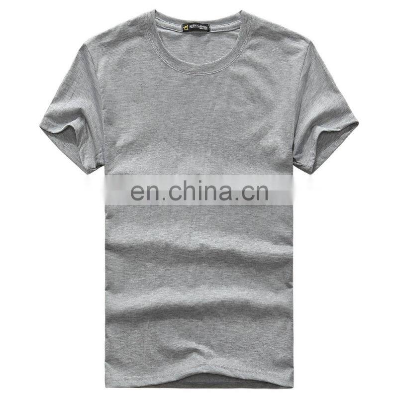 100% cotton plain t shirt/longline t shirt/extended t shirt