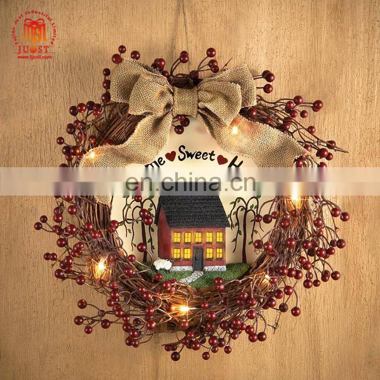 Factory Direct Supply Ruffled Burlap Modern Tree Skirt