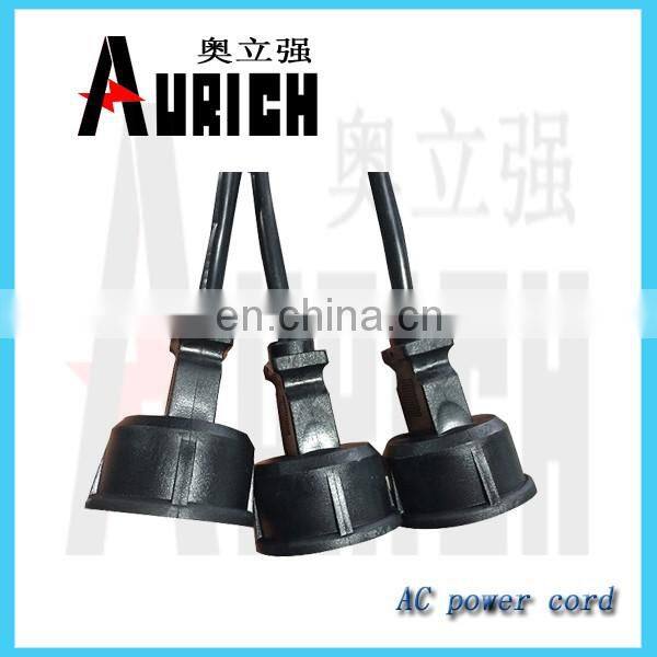 USA standard connector power cord UL 125v Standrad PVC Power Plug Cables With Supply Cord Schuko