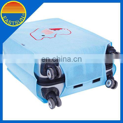 china made nylon luggage case/protective cover luggage/soft cloth travel suitcase bag