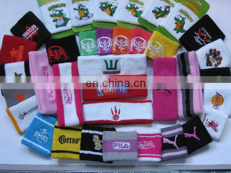 Sports Cotton Wholesale Custom Sweat Headbands