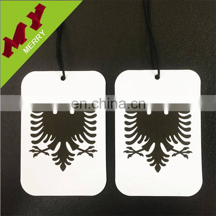 Fashion design paper car air freshener wholesale