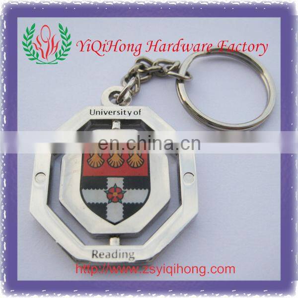 custom shaped metal keychain