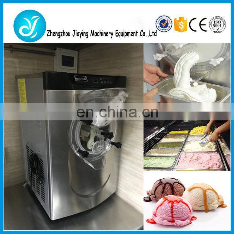 Commercial hard ice cream maker machine
