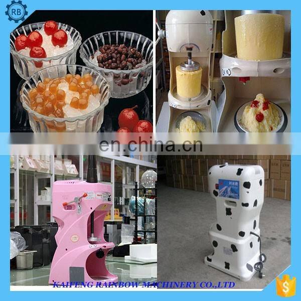 Electric portable  Snow Ice Shaving Crushing Shaver Machine For wholesale price