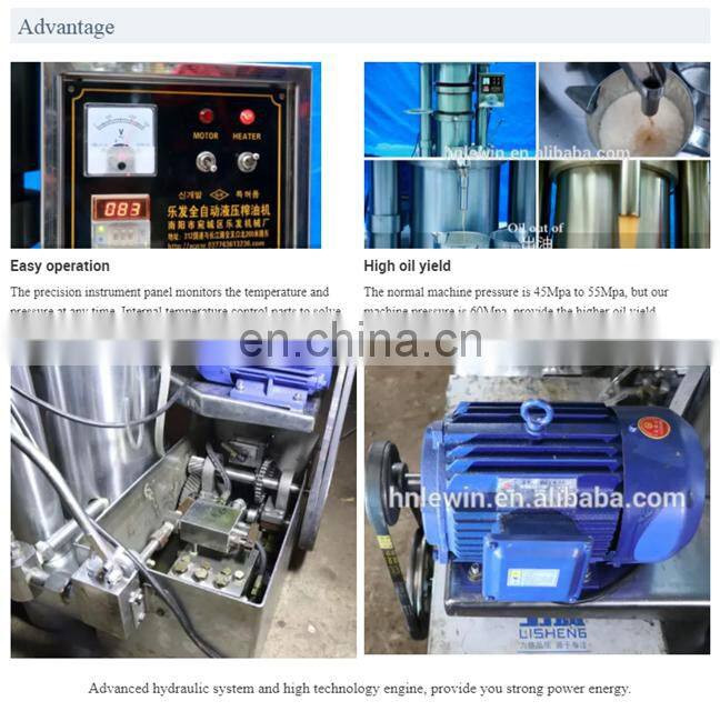 Avocado oil making machine for cooking oil