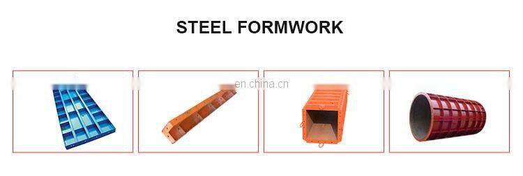 Steel Circular Round Concrete Column Steel Formwork