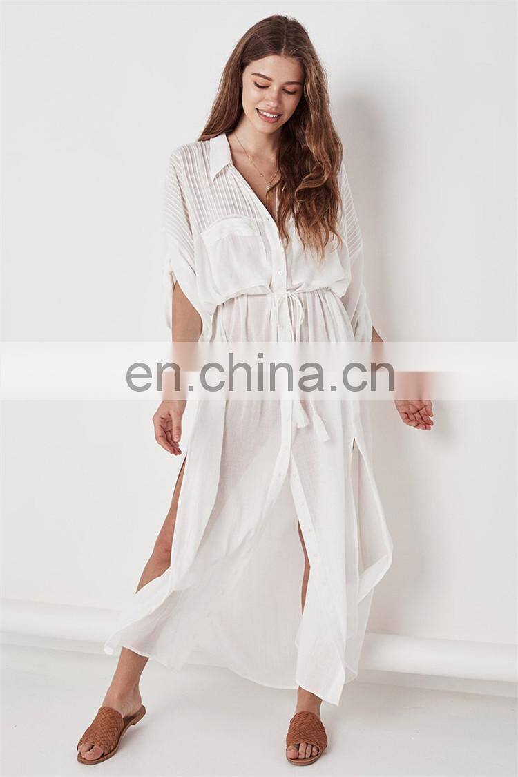 Women's Beach Bikini Cover Up Long Kaftan dress Summer Boho Maxi Dress Sundress