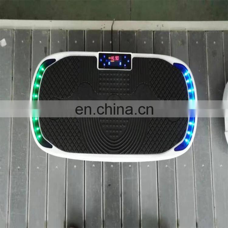 power fit body slimmer vibration plate exercise machine for home with control